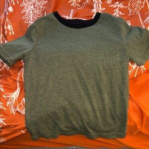 Garanimals Forest Green Kids Tee with Black Collar